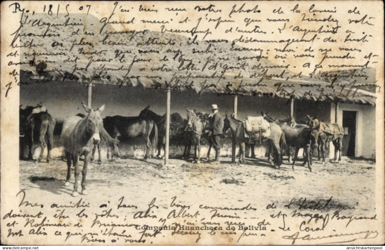 CPA Bolivien, Compania Huanchaca