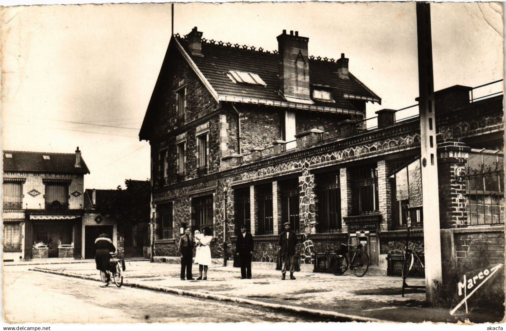 CPA Bondy La Poste (1276275)