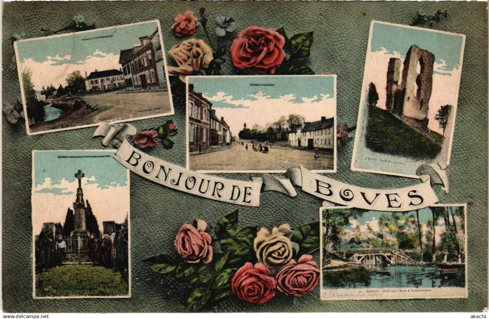 CPA Bonjour de Boves (1276112)
