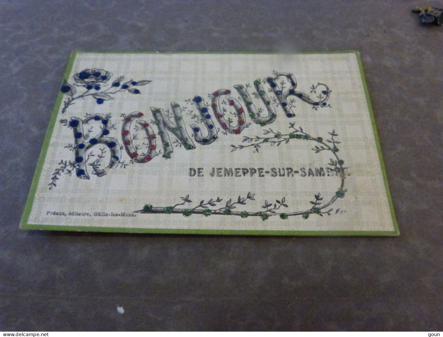 Cpa  Bonjour de Jemeppe sur Sambre