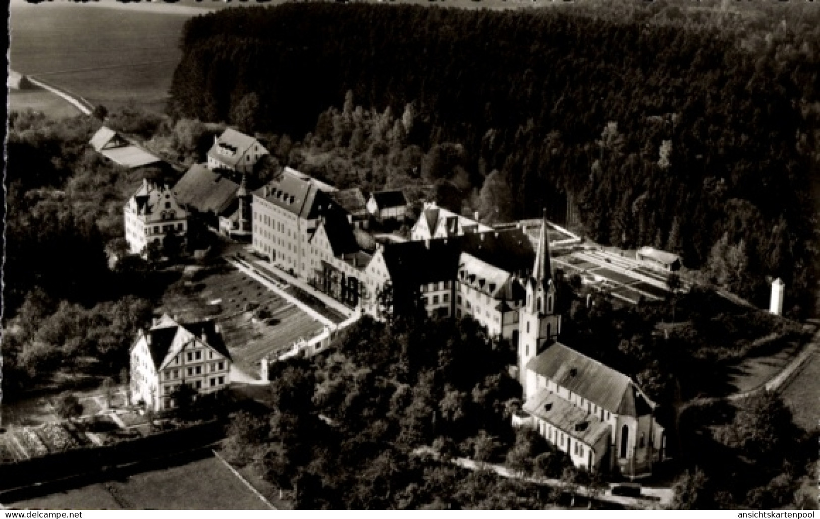 CPA Bonlanden Filderstadt in Württemberg, Fliegeraufnahme