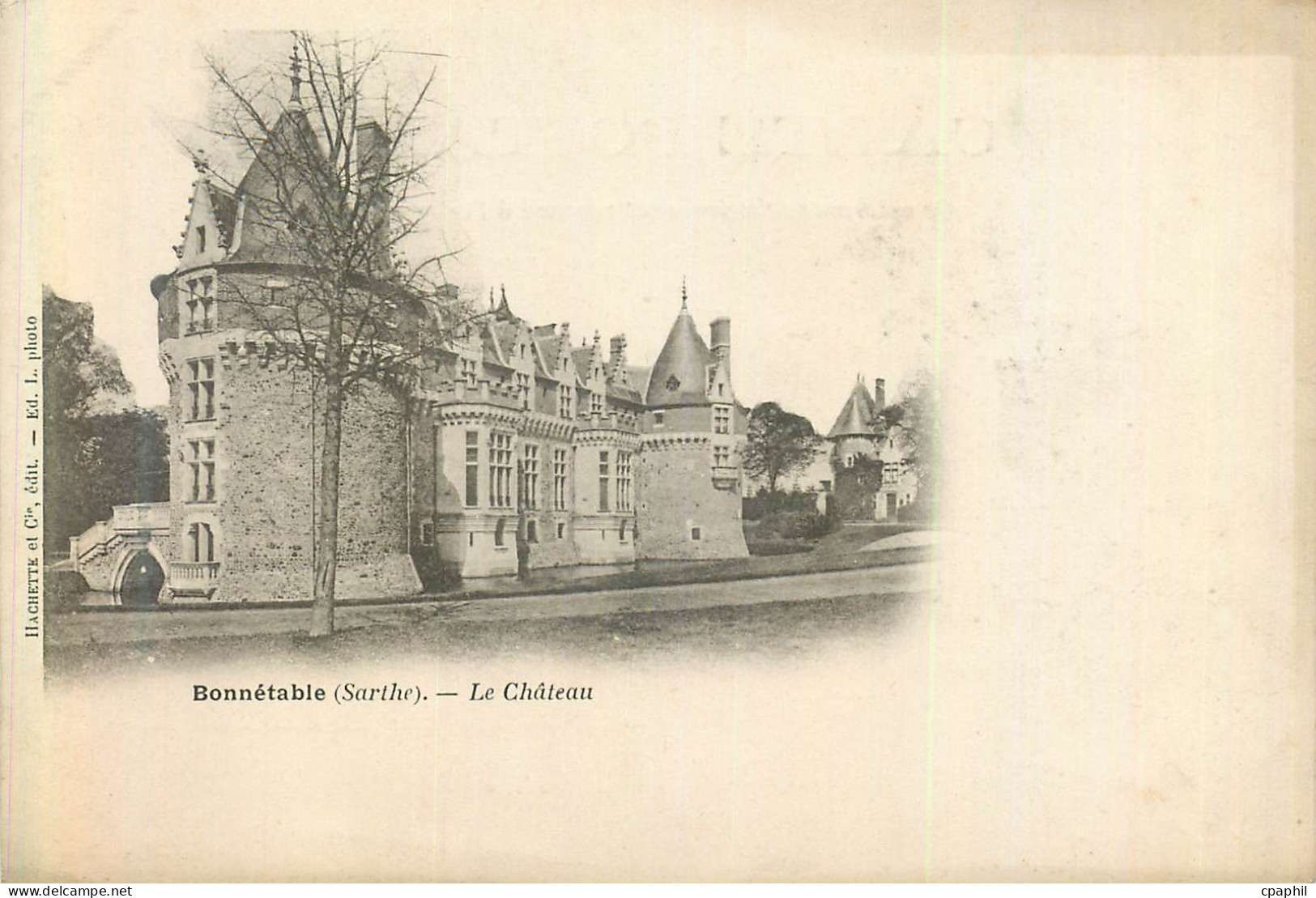 CPA Bonnetable (Sarthe) Le Chateau
