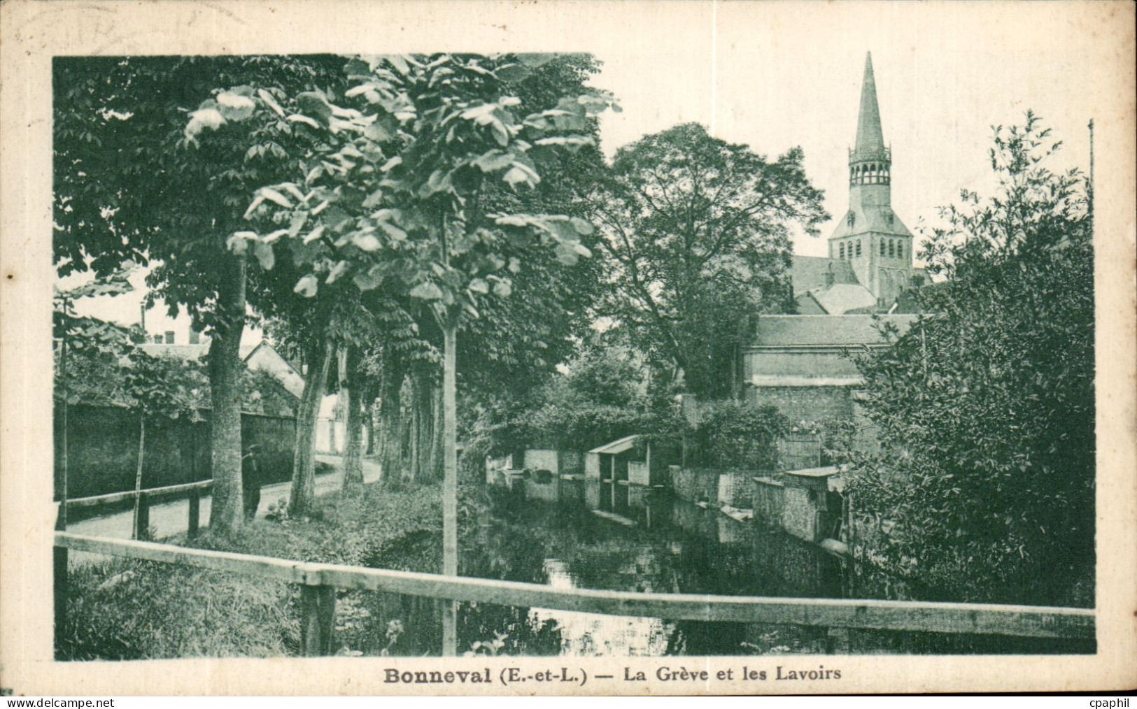 CPA Bonneval La Greve et les Lavoirs