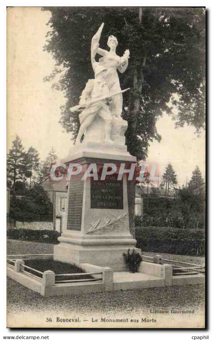 CPA Bonneval le Monument aux Morts Militaria