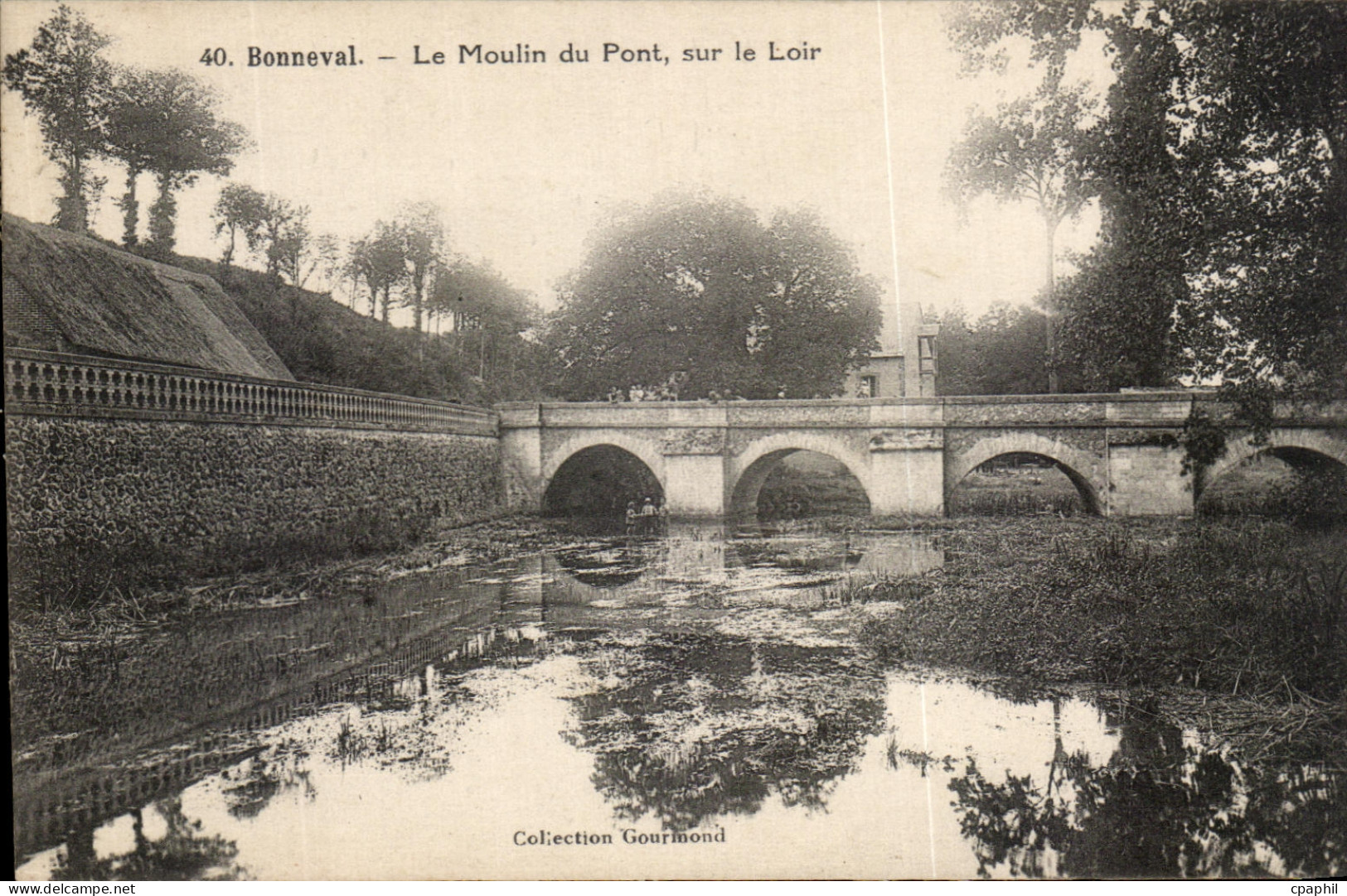CPA Bonneval Le Moulin du Pont sur le Loir