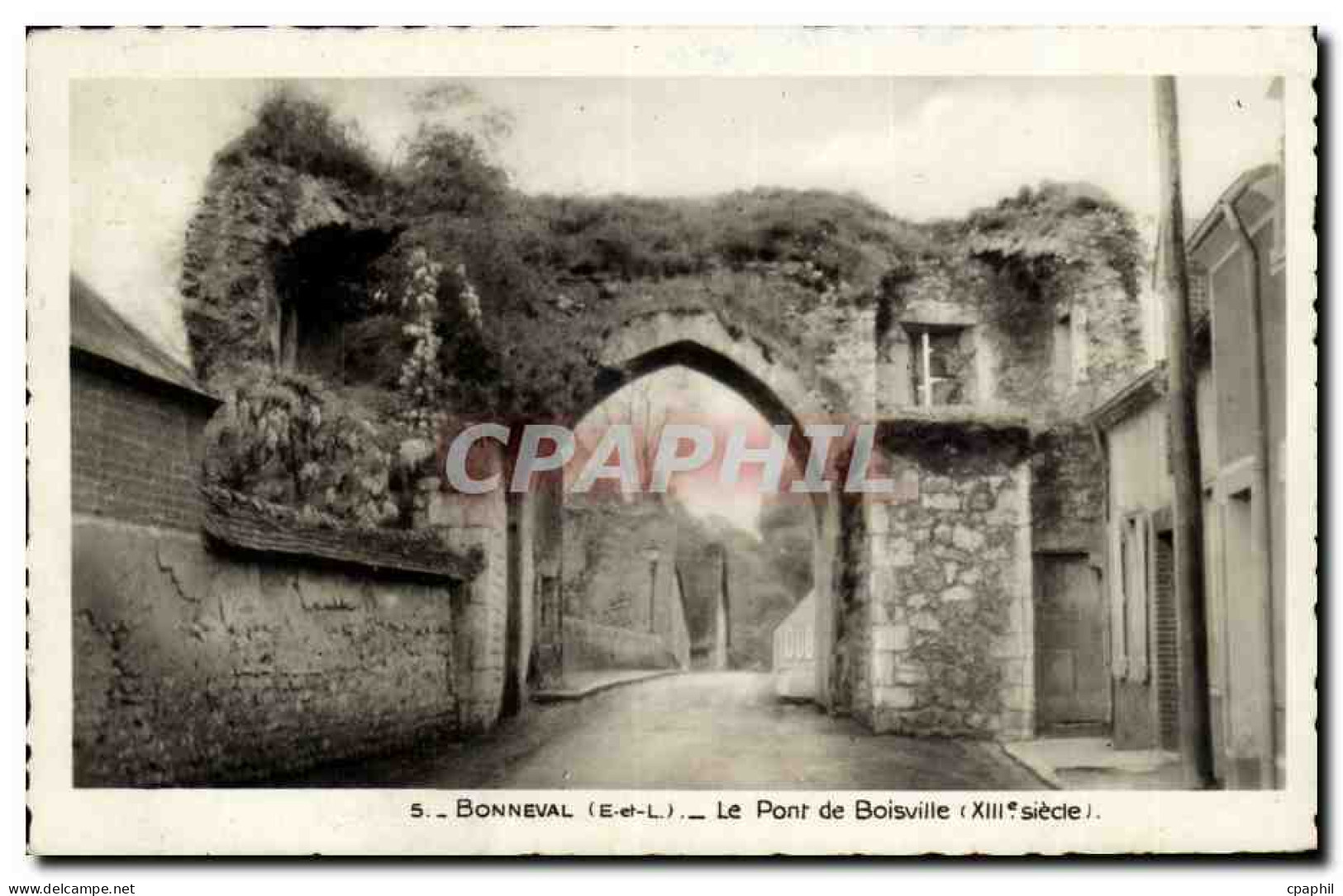 CPA Bonneval Le pont de Boisville