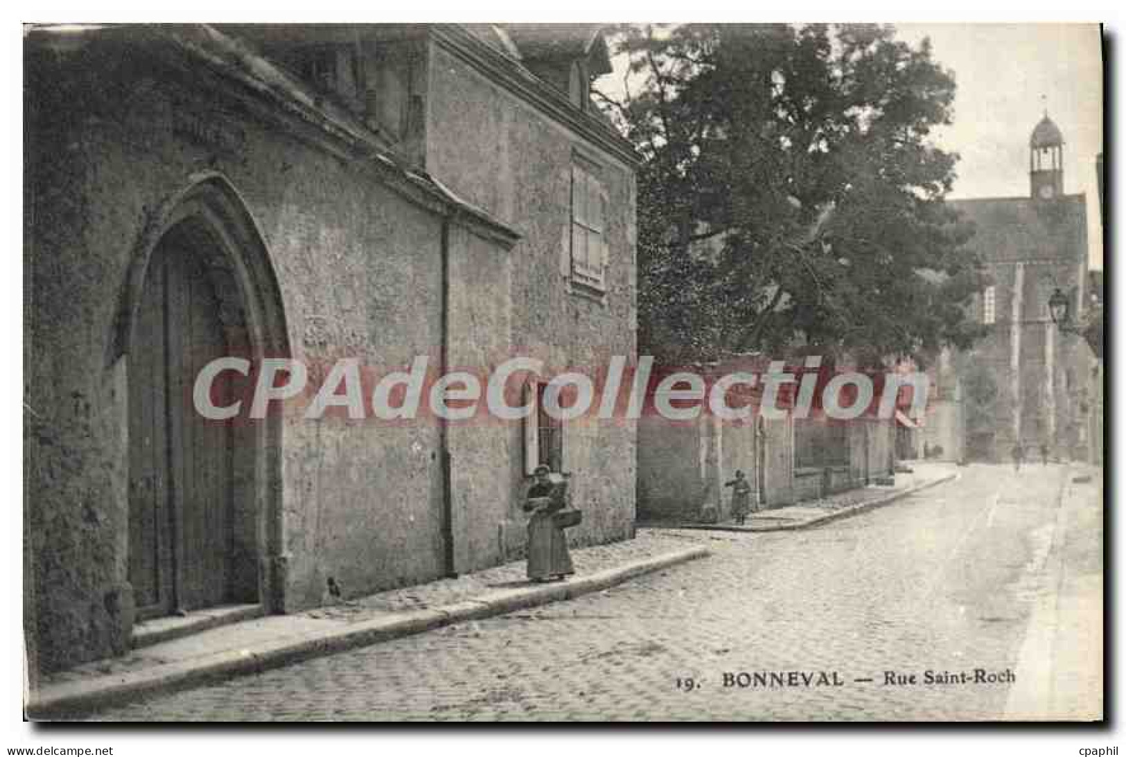 CPA Bonneval Rue Saint Roch