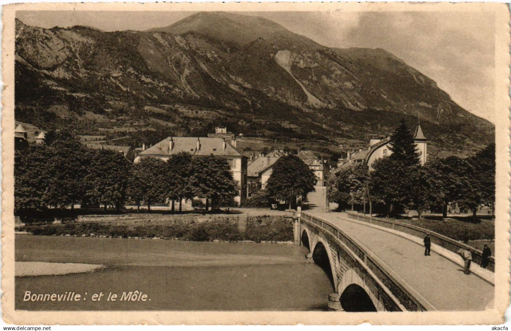 CPA BONNEVILLE et le Mole (439560)