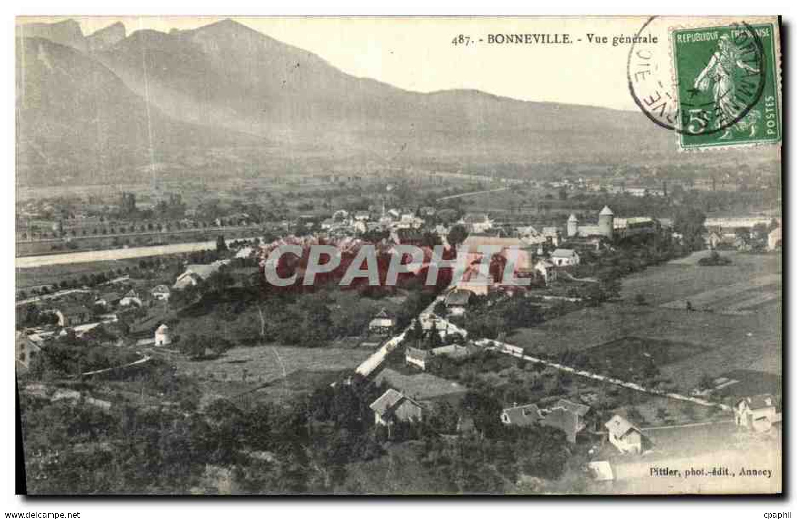 CPA Bonneville Vue Generale