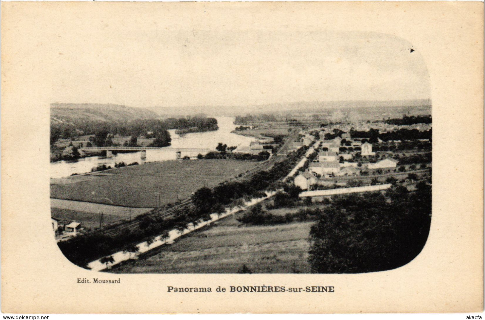 CPA BONNIERES-sur-SEINE Panorama (1386550)