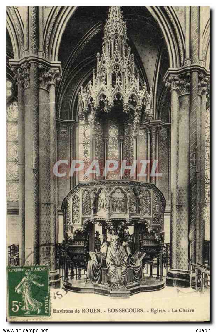 CPA Bonsecours Eglise La Chaire