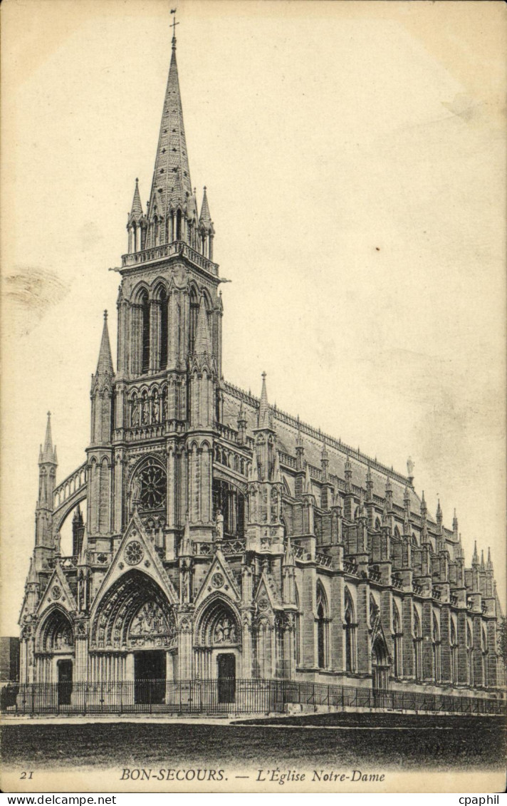 CPA Bonsecours L Eglise Notre Dame