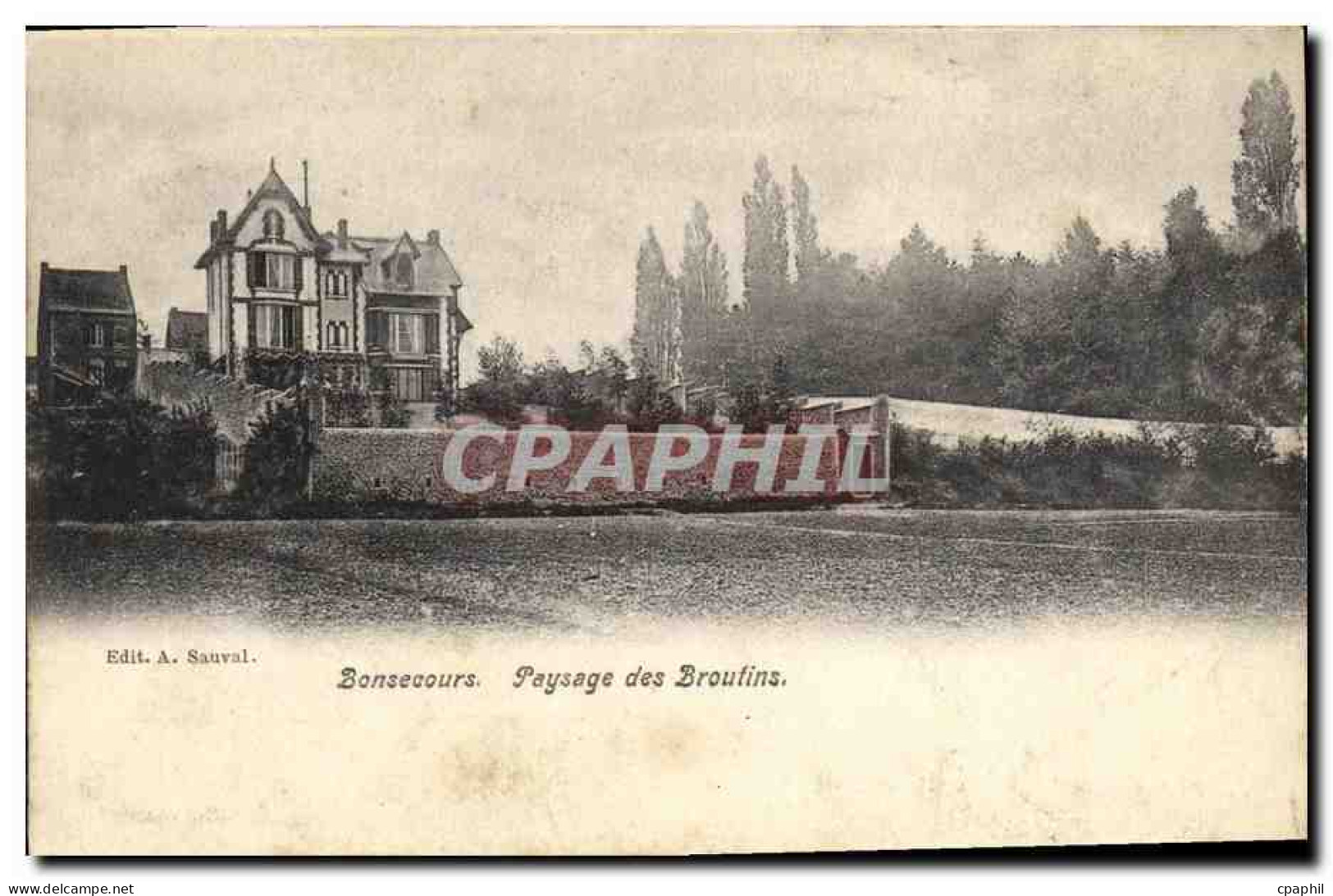 CPA Bonsecours Paysage des Broutins