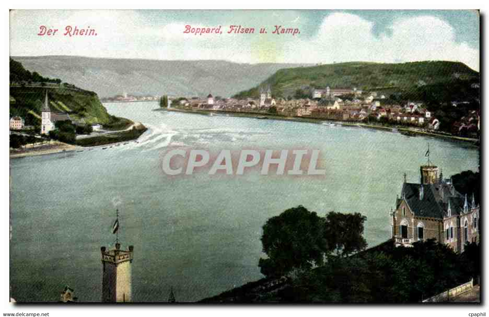 CPA Boppard Filsen Xamp