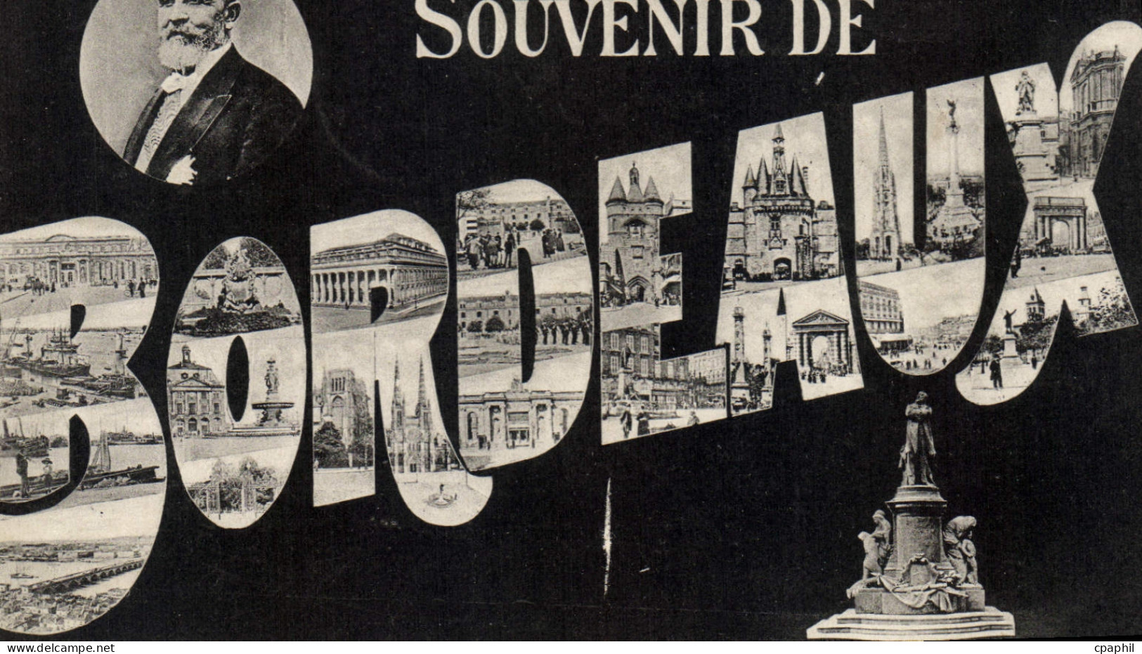 CPA Bordeaux souvenir