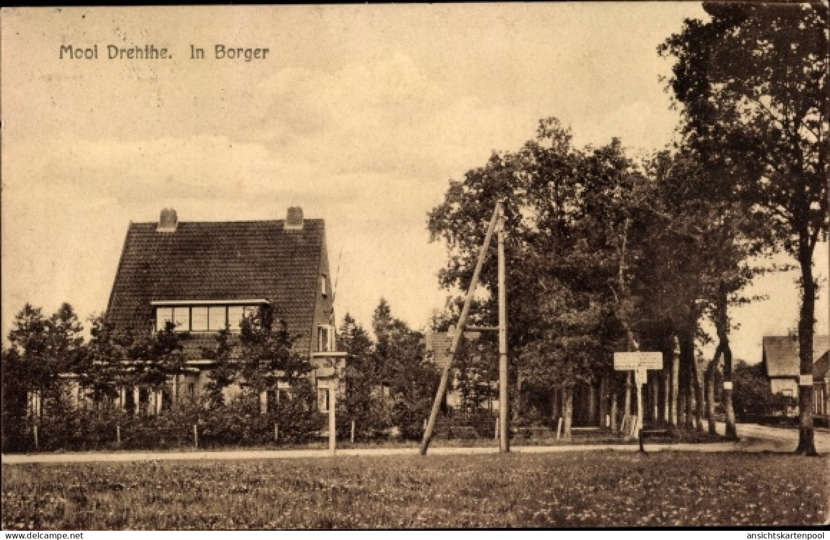 CPA Borger Odoorn Drenthe Niederlande, Huis