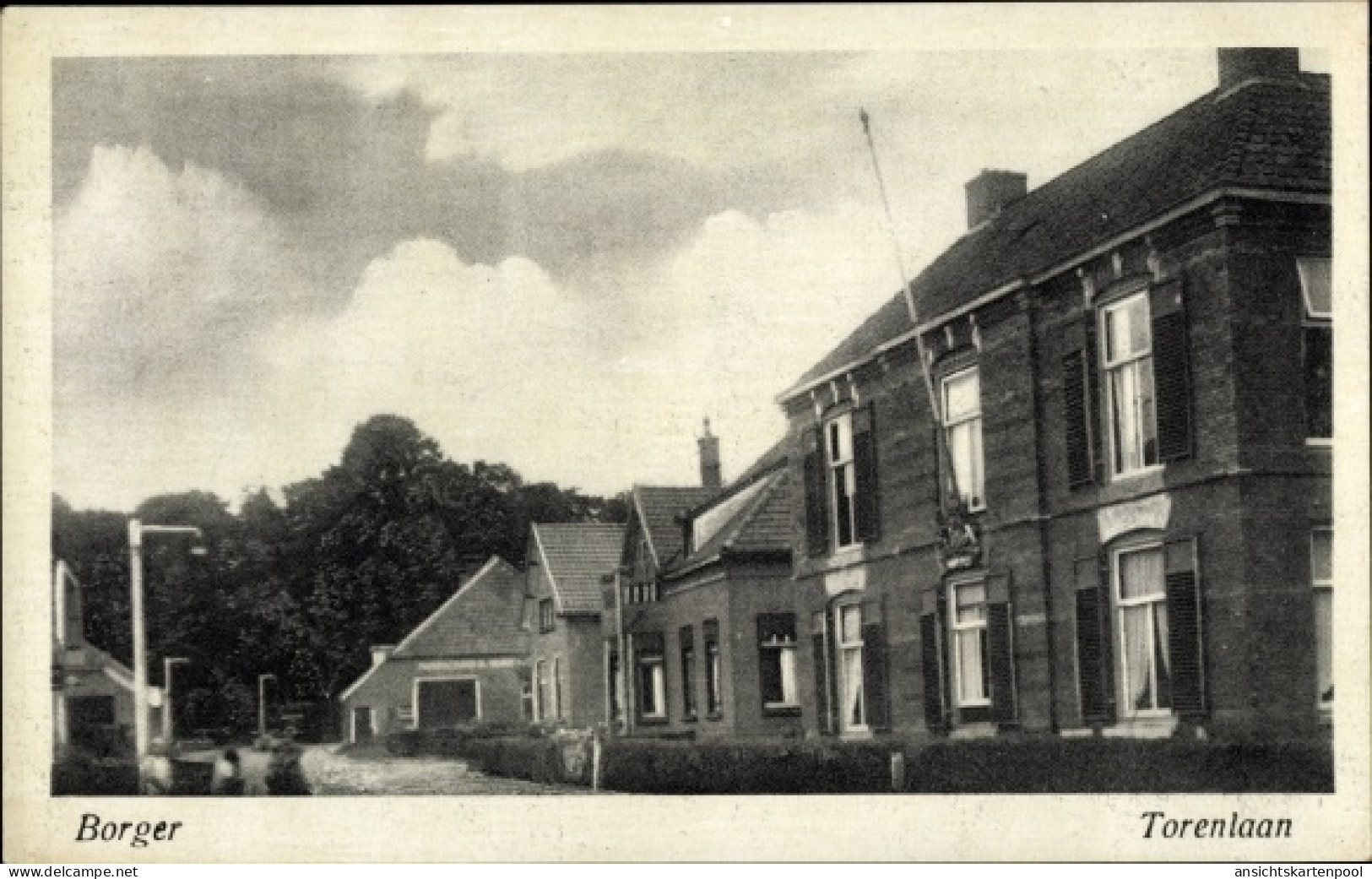 CPA Borger Odoorn Drenthe Niederlande, Torenlaan