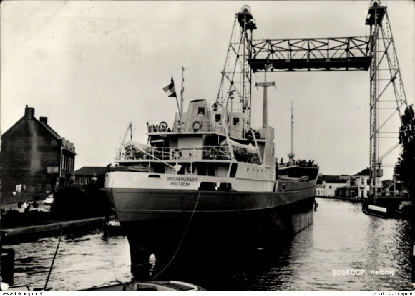 CPA Boskoop Alphen aan den Rijn Südholland Niederlande, Hefbrug
