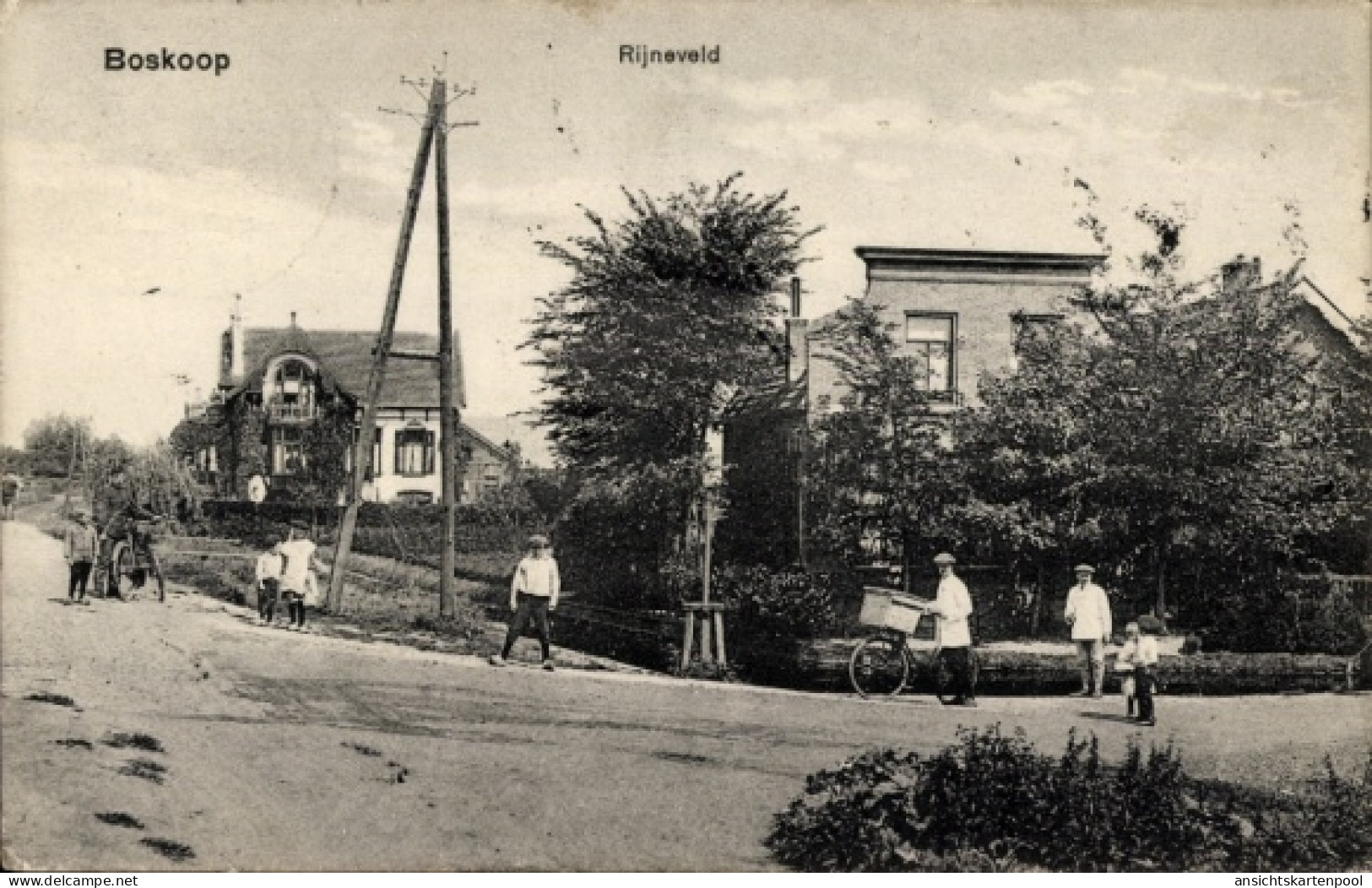 CPA Boskoop Alphen aan den Rijn Südholland Niederlande, Rijneveld