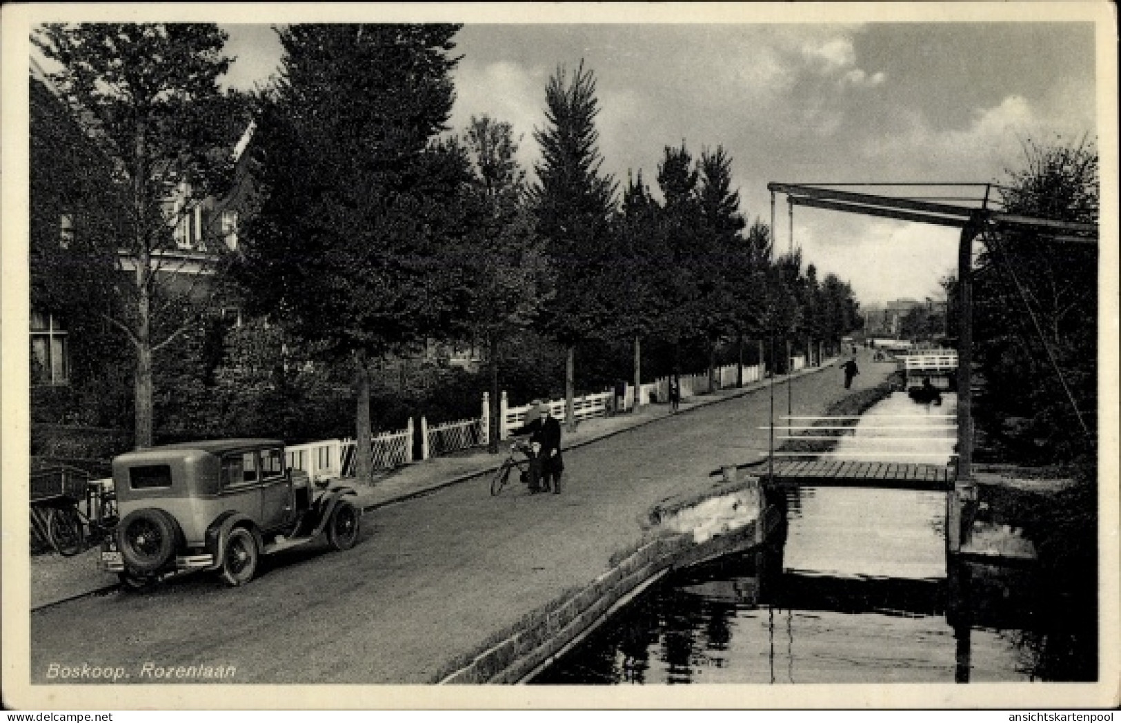 CPA Boskoop Alphen aan den Rijn Südholland Niederlande, Rozenlaan