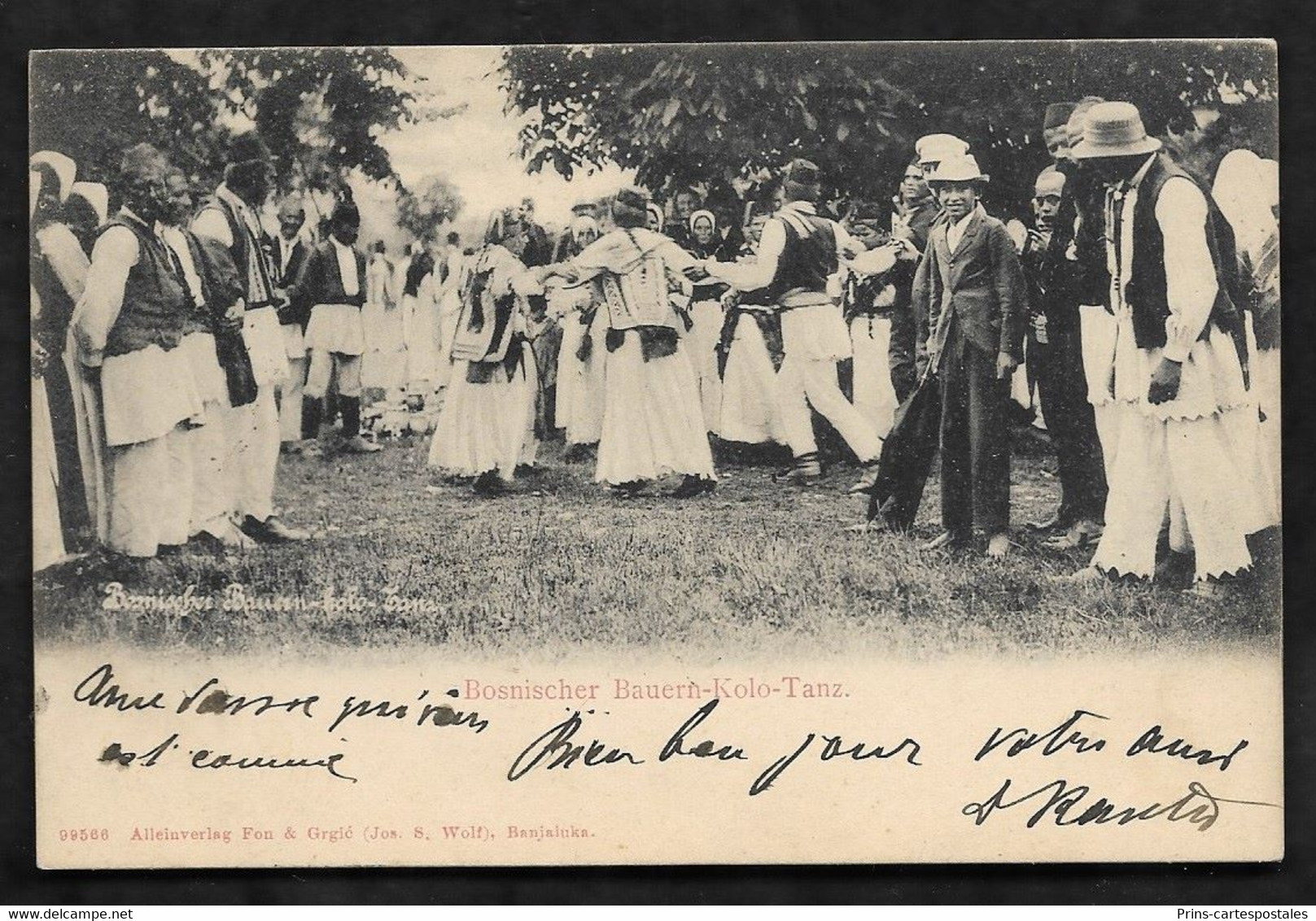 CPA Bosnie-Herzegovine Bosnischer Bauern-Kolo-Tanz