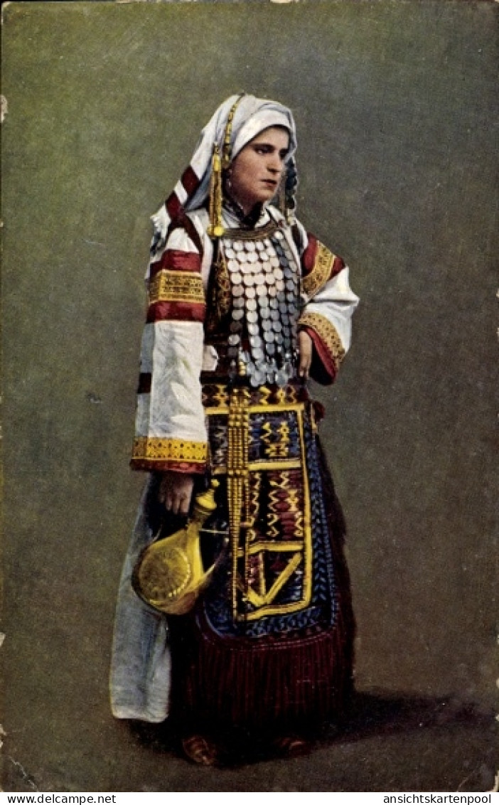 CPA Bosnien Herzegowina, Frau in Tracht