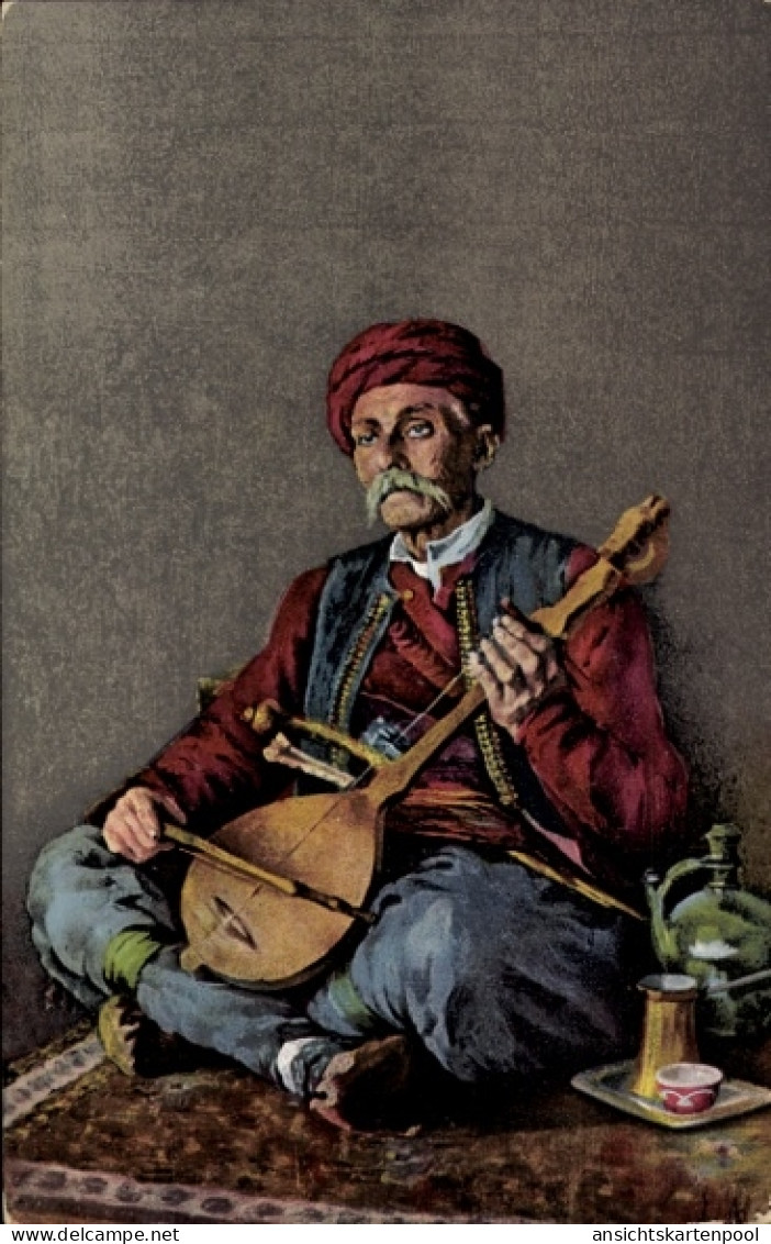 CPA Bosnien Herzegowina, Guslar, Volkstracht