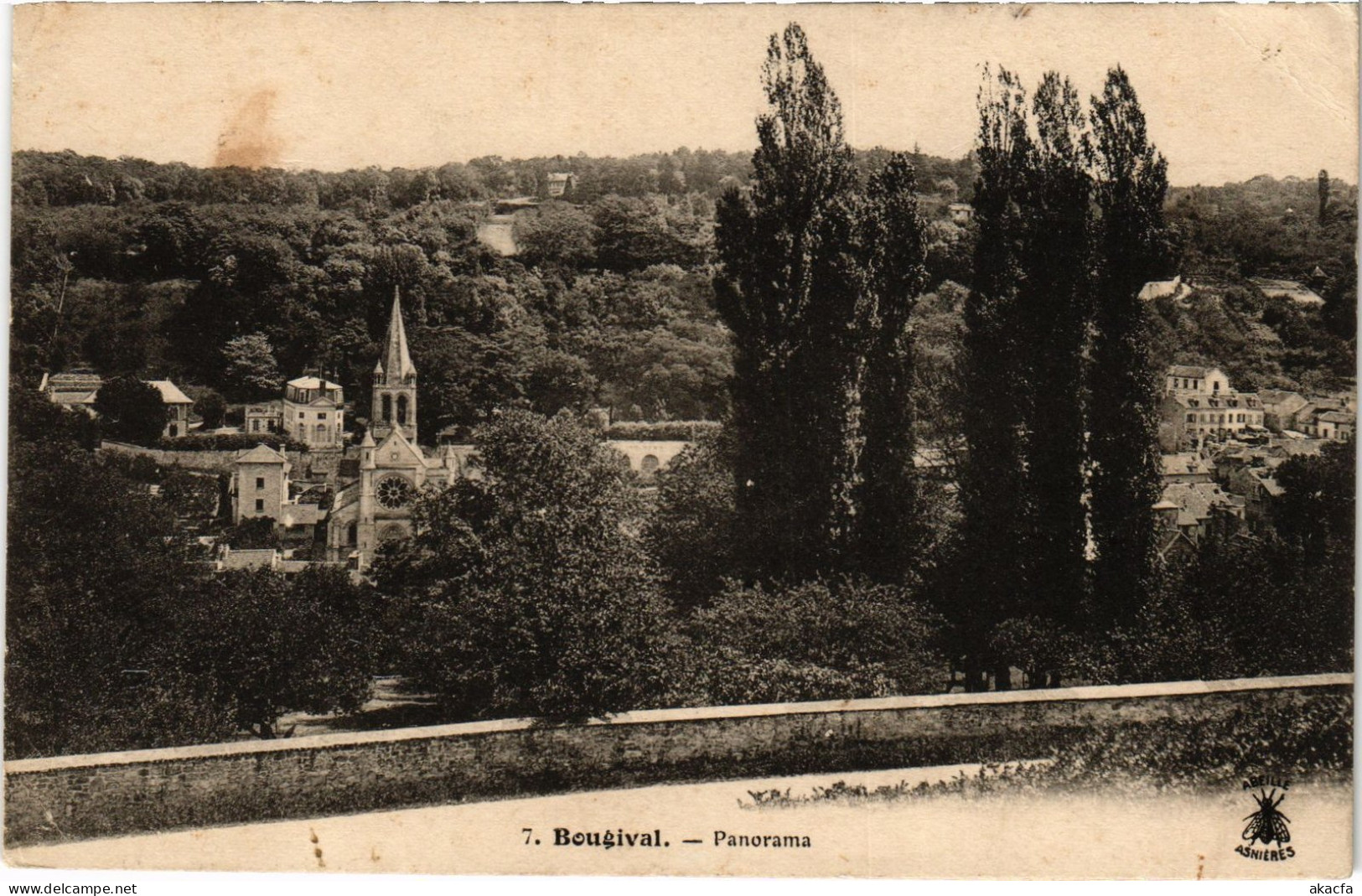 CPA Bougival Panorama FRANCE (1378385)