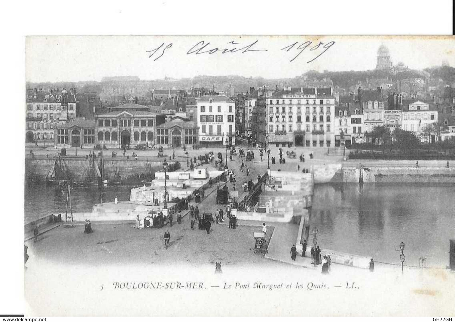 CPA BOULOGNE-SUR-MER 1909