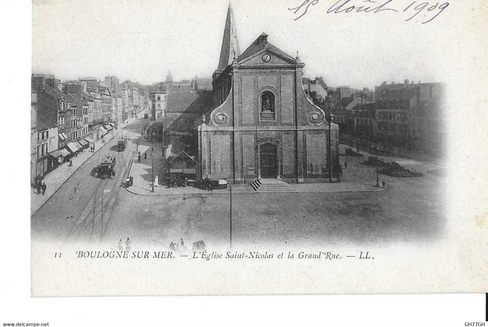 CPA BOULOGNE-SUR-MER 1909