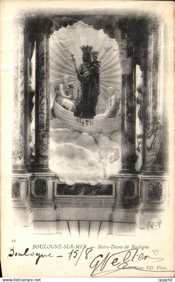 CPA Boulogne sur Mer Notre Dame de Boulogne