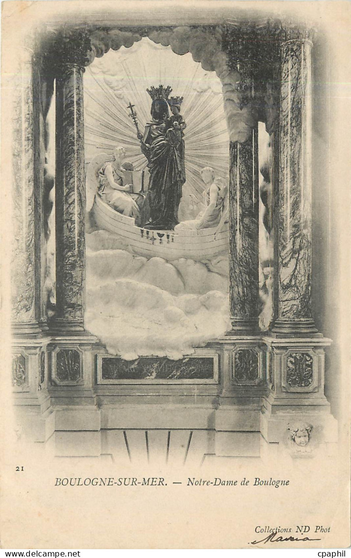 CPA BOULOGNE-SUR-MER - Notre Dame de Boulogne