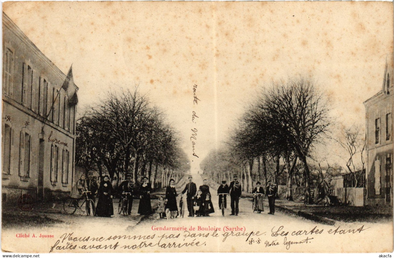 CPA Bouloire Gendarmeire FRANCE (1450583)