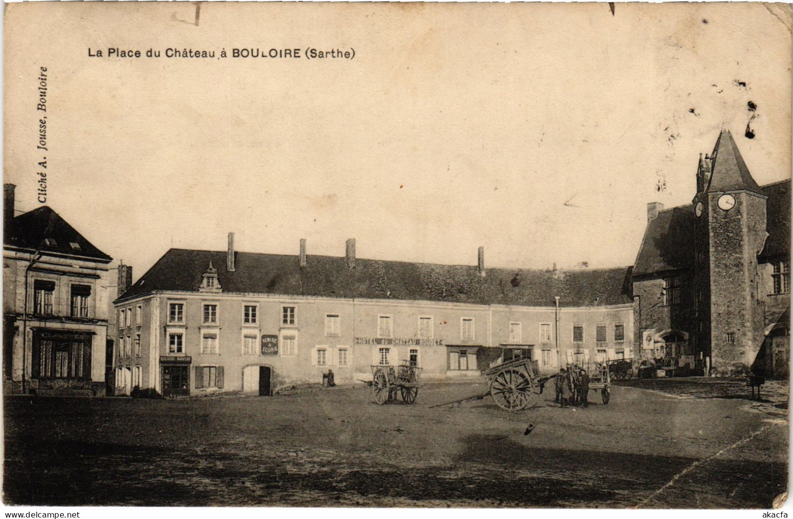 CPA Bouloire Place du Chateau (1474110)
