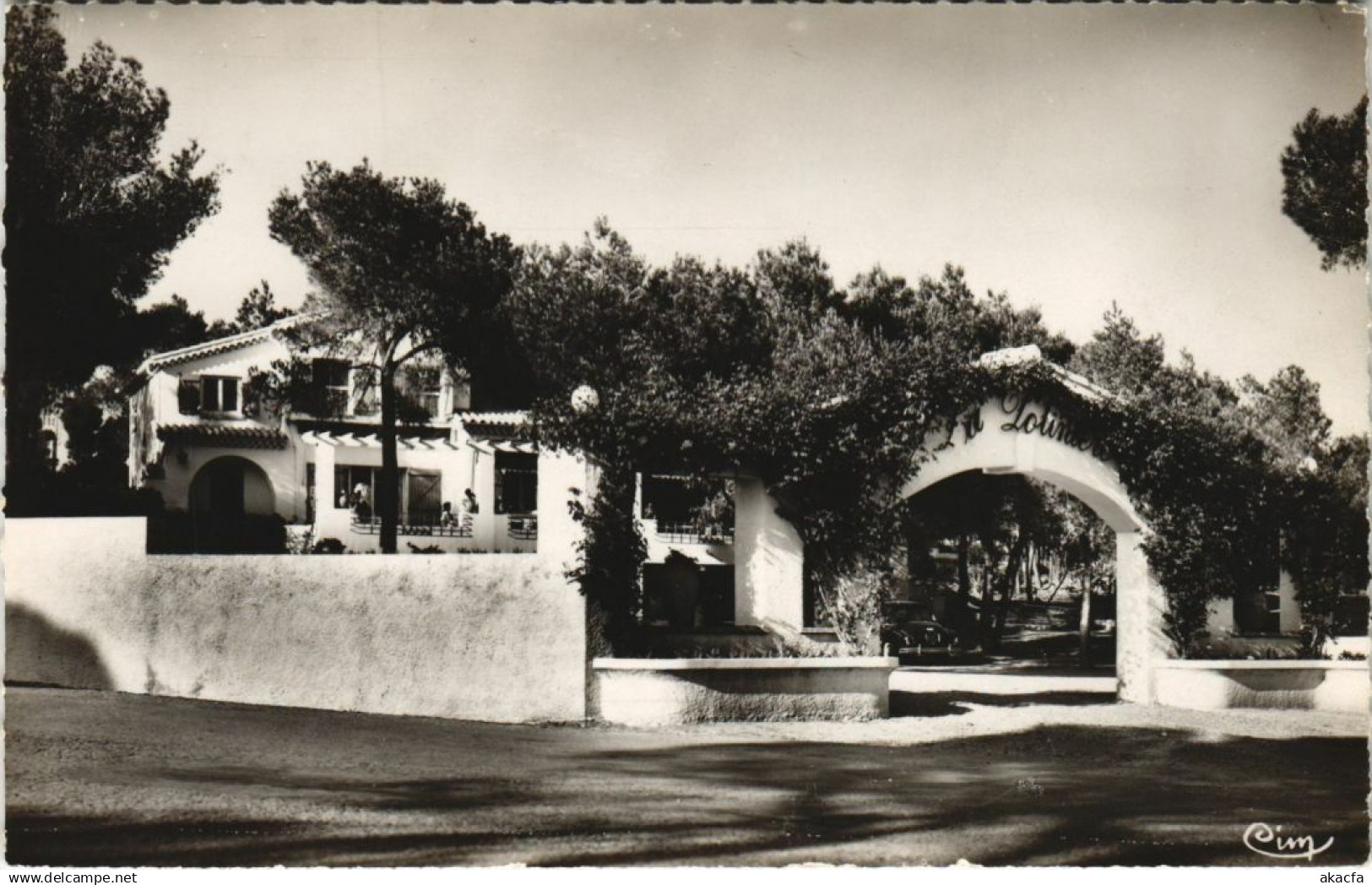 CPA BOULOURIS La Potiniere (1110345)