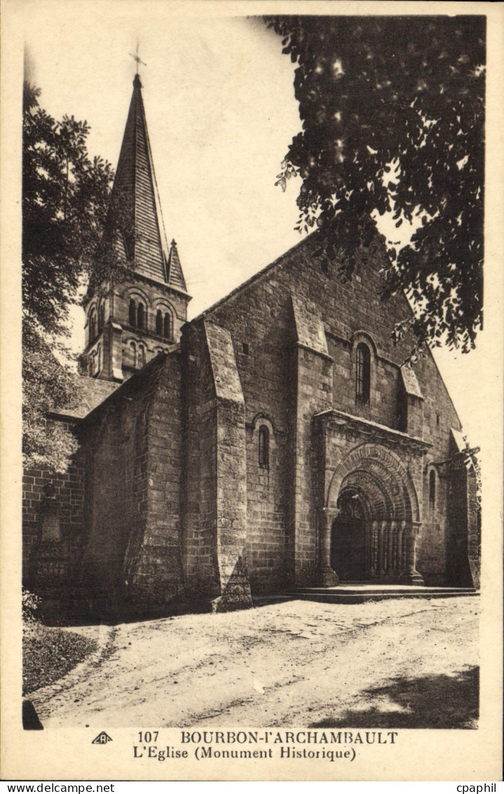 CPA Bourbon l'Archambault L'Eglise