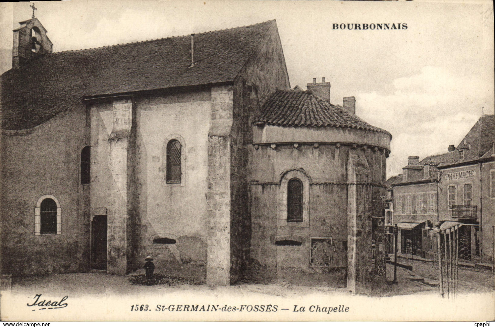 CPA Bourbonnais St Germain des Fosses La Chapelle
