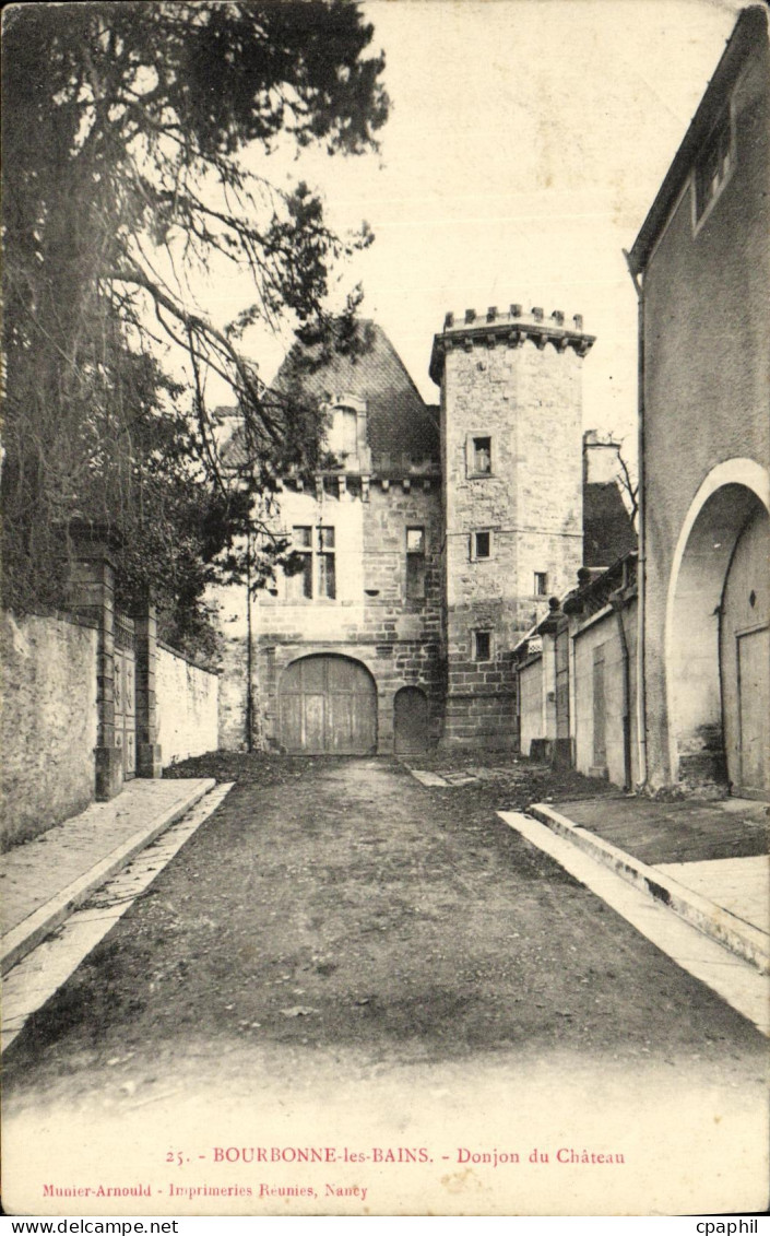 CPA Bourbonne Les Bains Donjon du Chateau