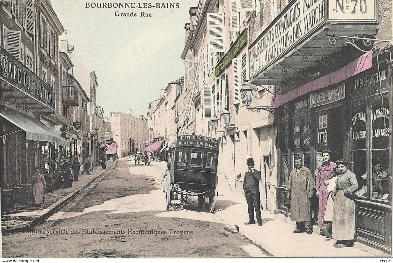 CPA Bourbonne-les-Bains Grande Rue