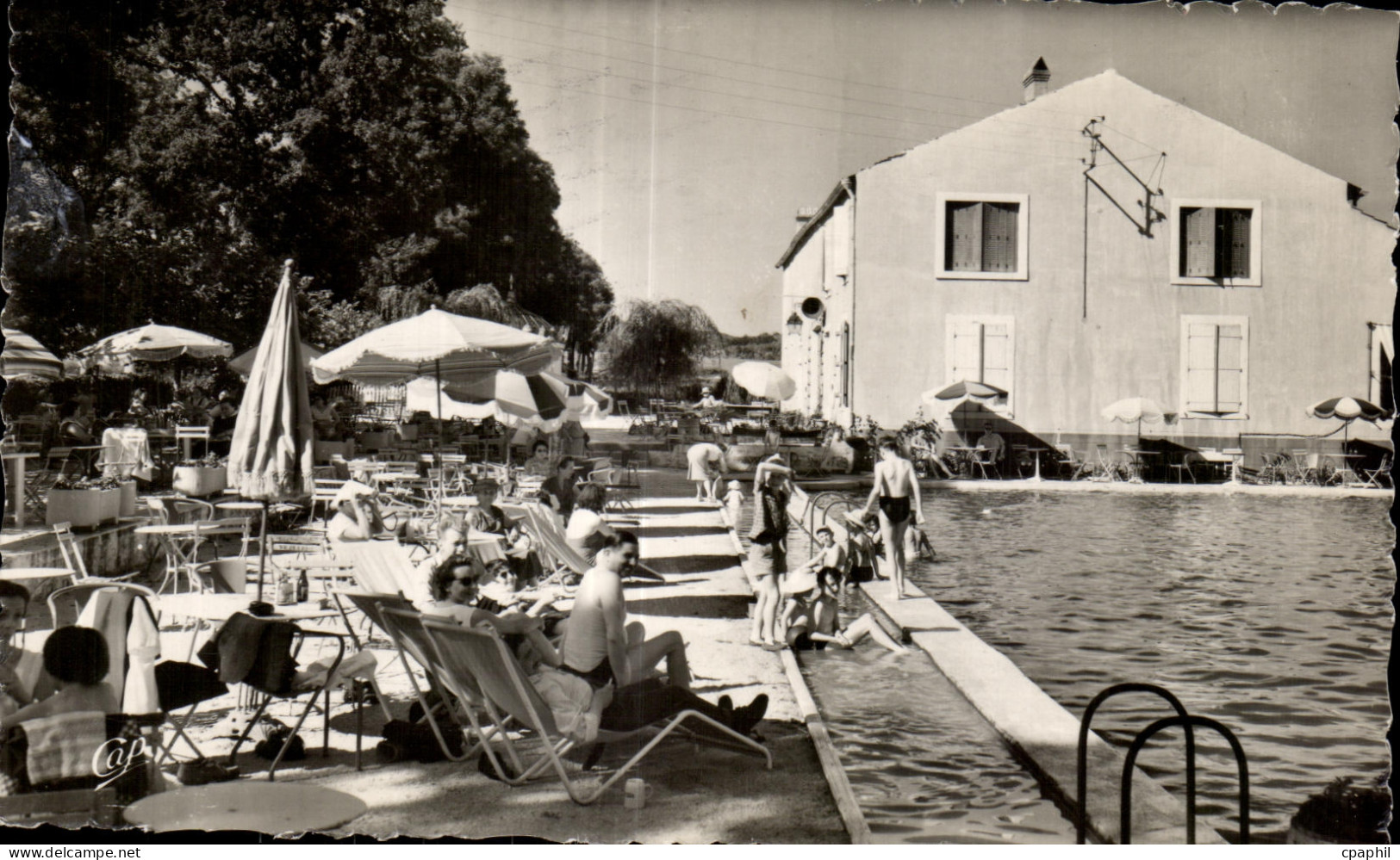 CPA Bourbonne les bains La plage