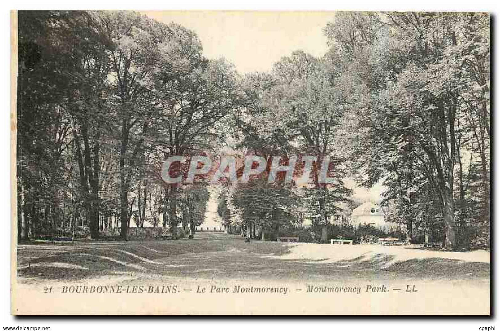CPA Bourbonne les Bains Le Parc Montmorency