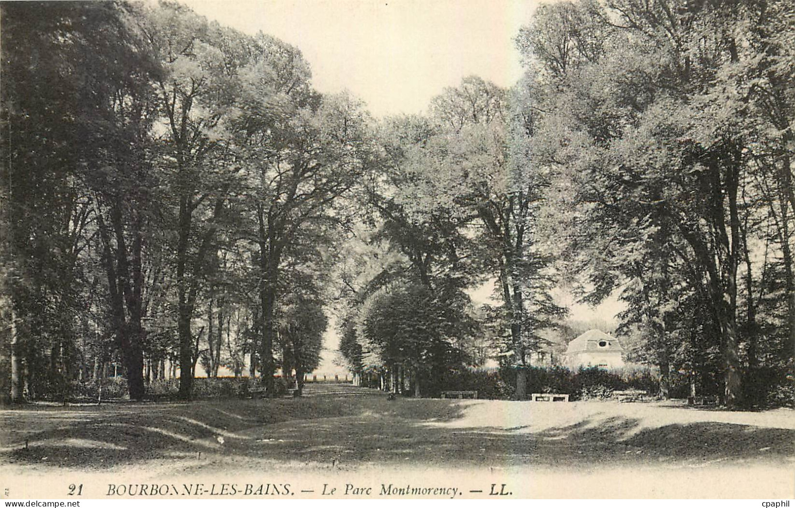 CPA Bourbonne les Bains Le Parc Montmorency