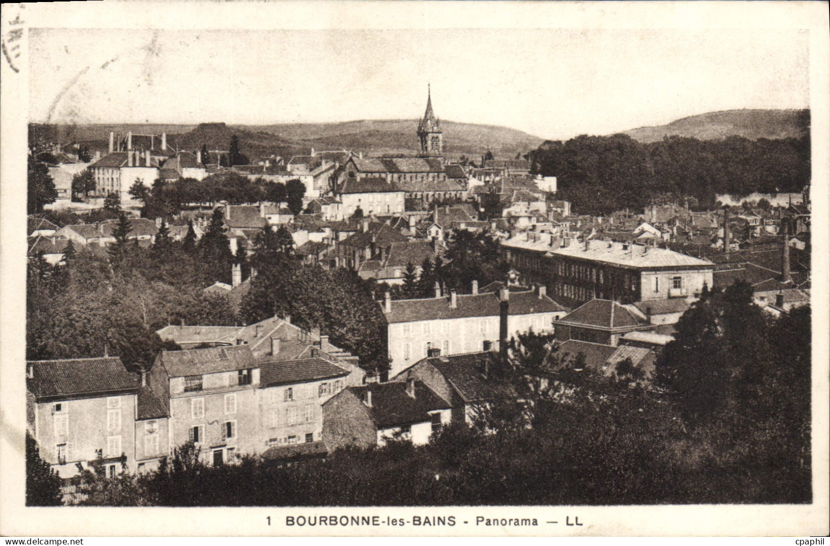 CPA BOURBONNE Les Bains Panorama
