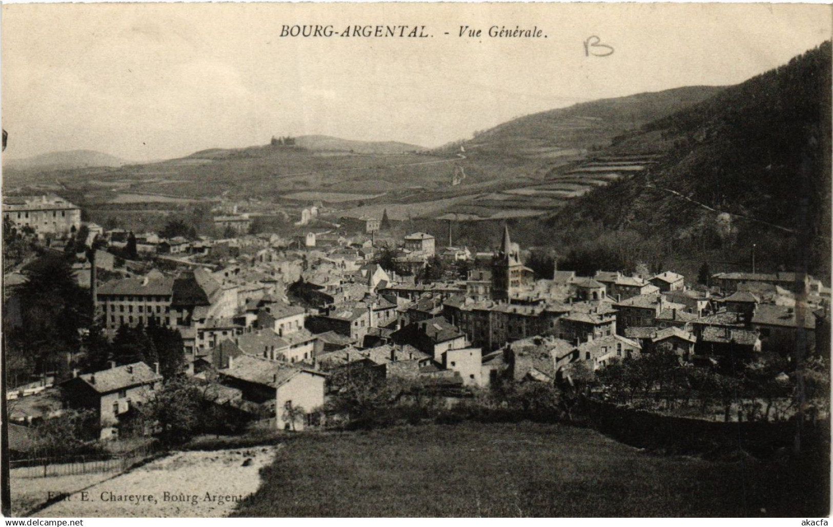 CPA BOURG-ARGENTAL - Vue Générale (430472)