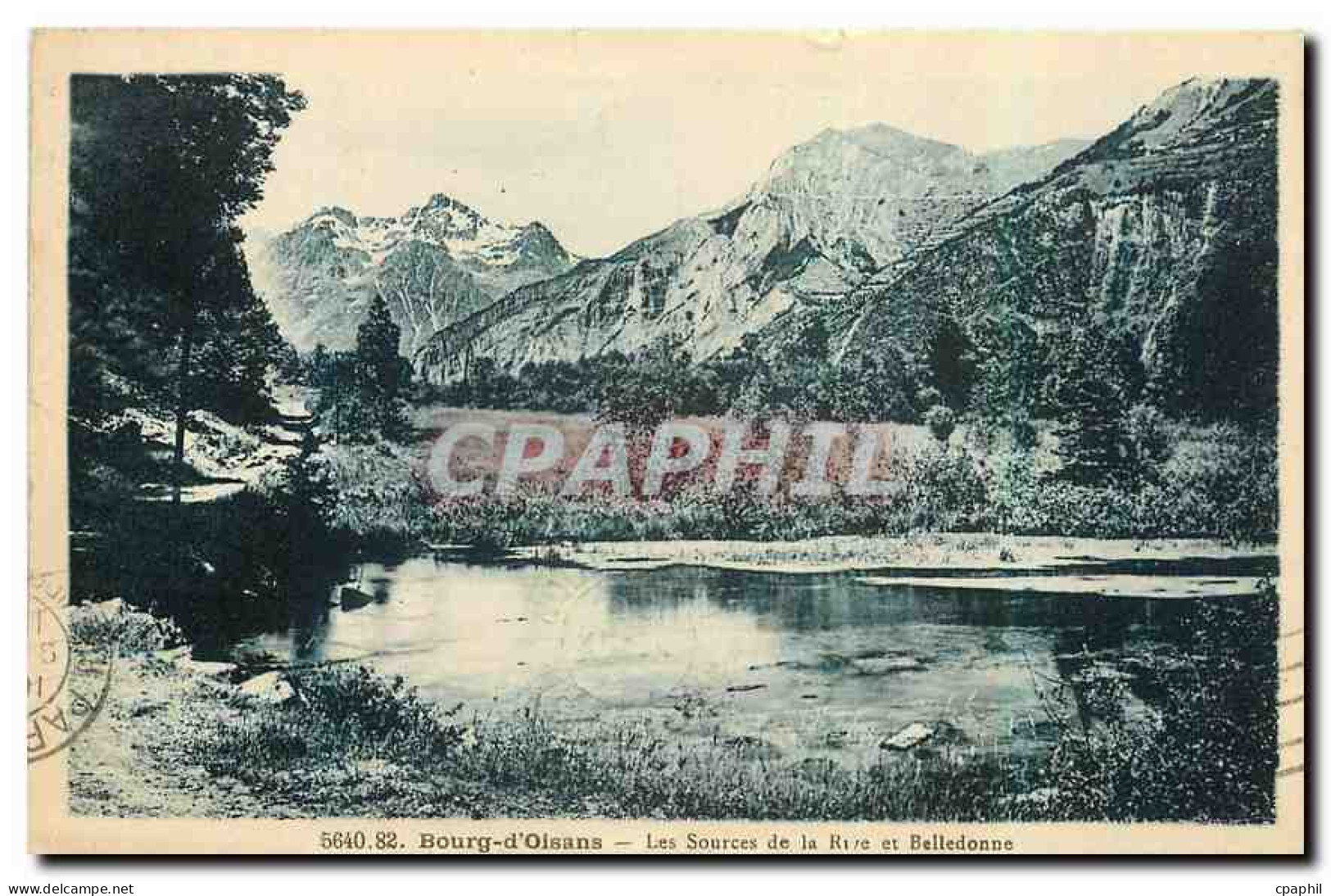 CPA Bourg d'Oisans Les Sources de la Belledonne