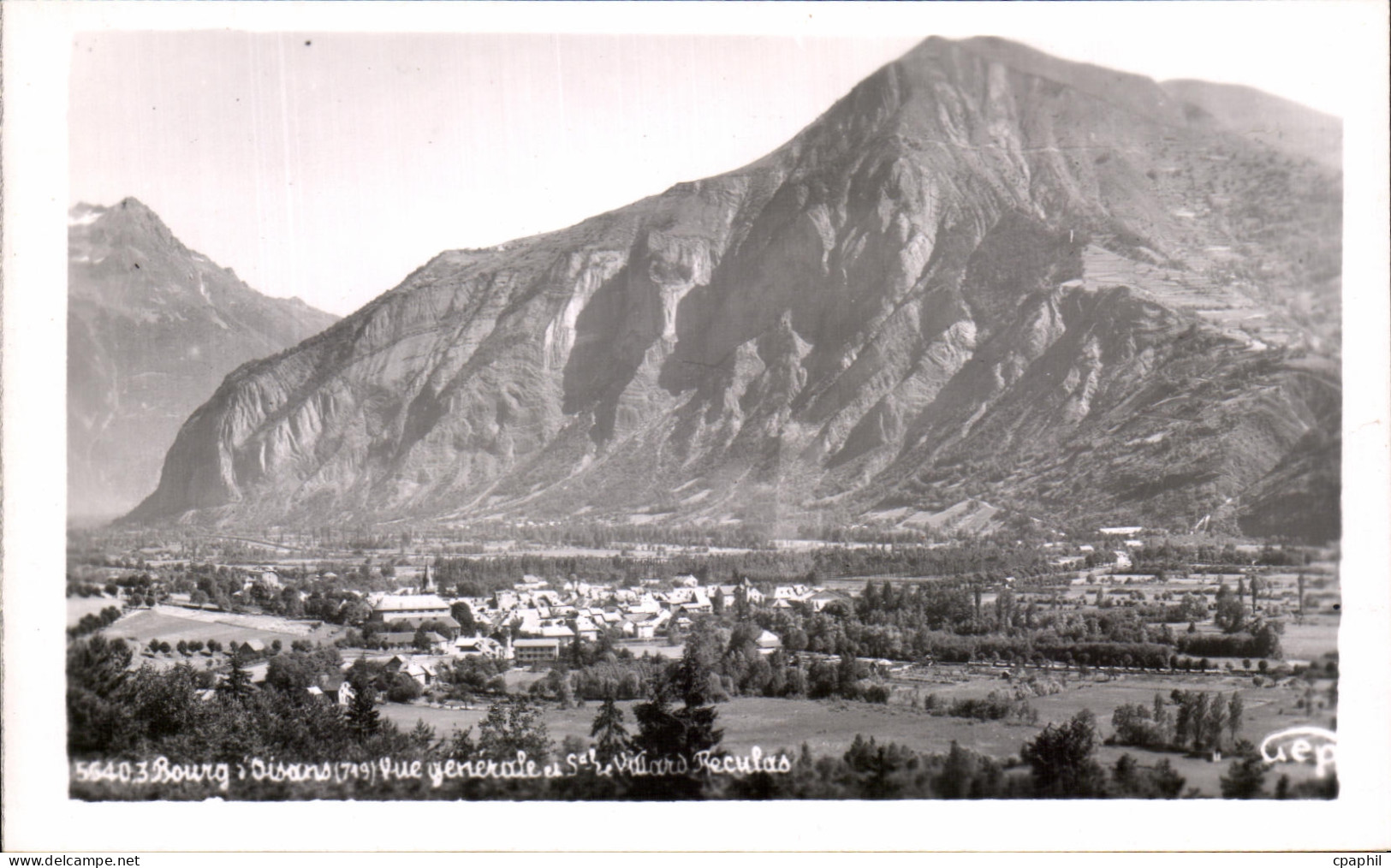 CPA Bourg d'Oisans Vue Generale St Villard