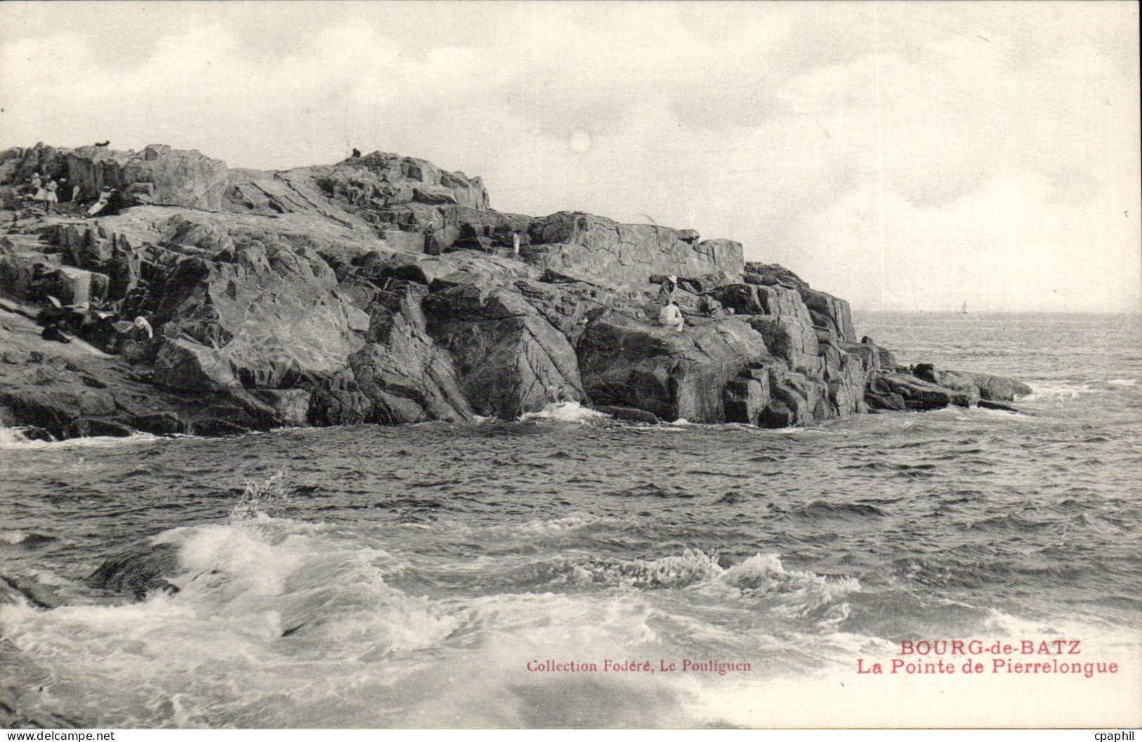 CPA Bourg de Batz La pointe de Pierrelongue