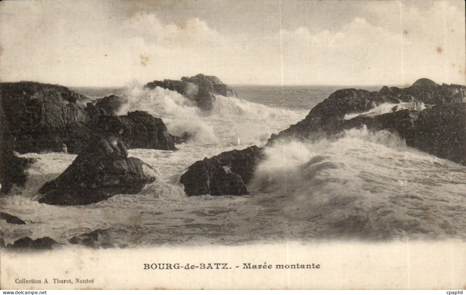 CPA Bourg de Batz Maree montante