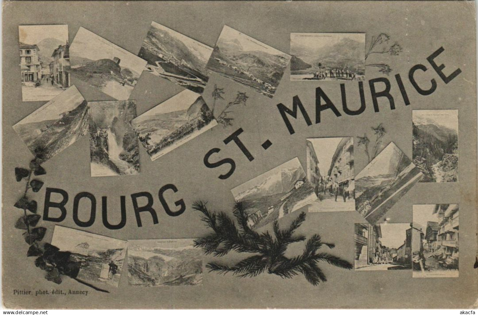 CPA BOURG-SAINT-MAURICE Scenes (1193013)