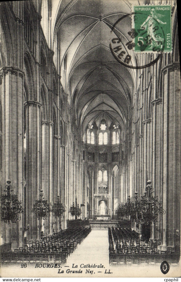 CPA Bourges La Cathedrale